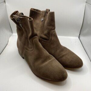 Frye & co Sarah shortie Ankle suede Brown boots